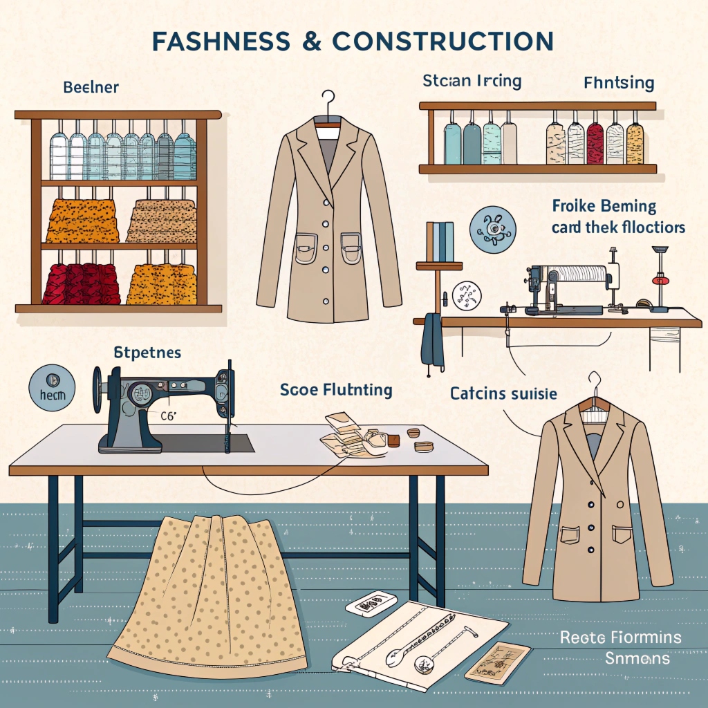 Pattern drafting and cutting